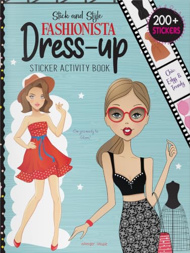 Stick and Style - Fashionista Dress-up (Sticker Activity Book)