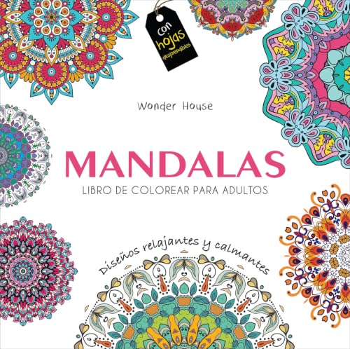 Adult Colouring Books Mandala Coloring Books for Adults - Spanish