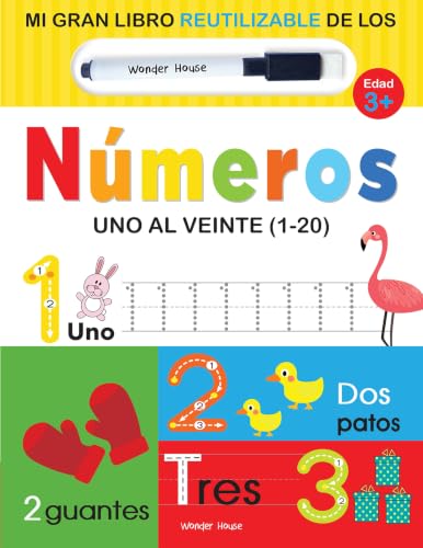 My Big Wipe Clean Book of Numbers One to Twenty ( 1-20 ) - Spanish
