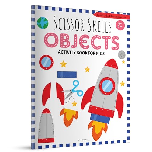 Scissor Skills: Objects (Activity Book for Kids)