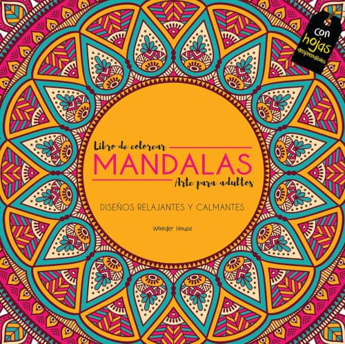 Adult Colouring Books Mandala Art for Adults - Spanish