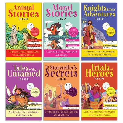 A Collection of Stories about Courage and Morals (Pack of 6 books) Batch 1