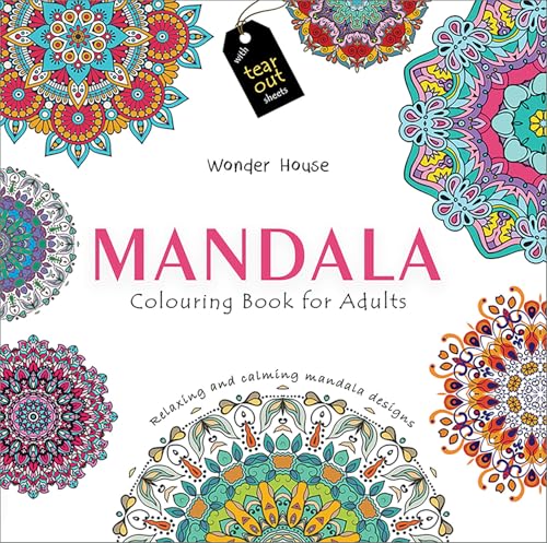 Mandala: Colouring books for Adults with tear out sheets