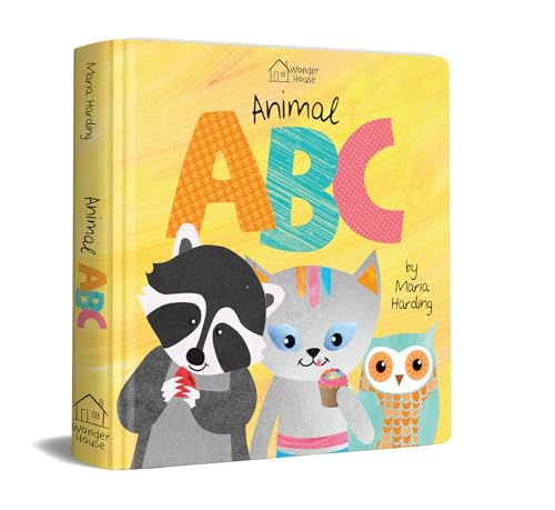 Animal ABC : Playful animals teach A to Z (Board Book)