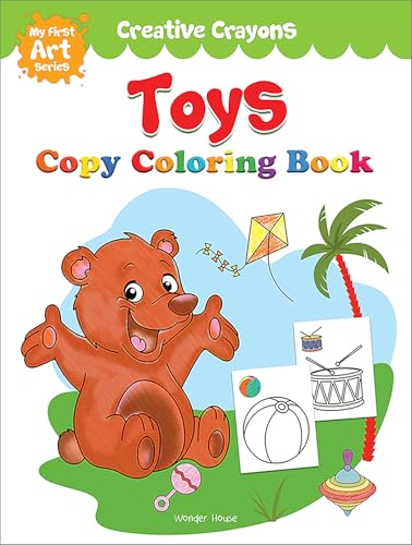 Colouring Book of Toys: Creative Crayons Series - Crayon Copy Colour Books