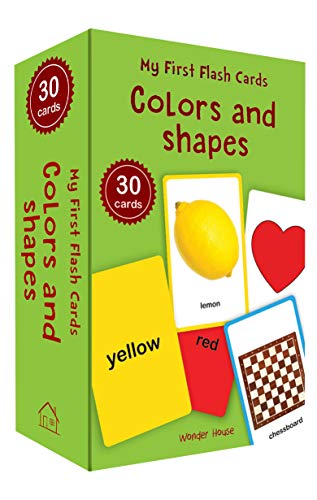 My First Flash Cards Colors And Shapes : 55 Early Learning Flash Cards For Kids
