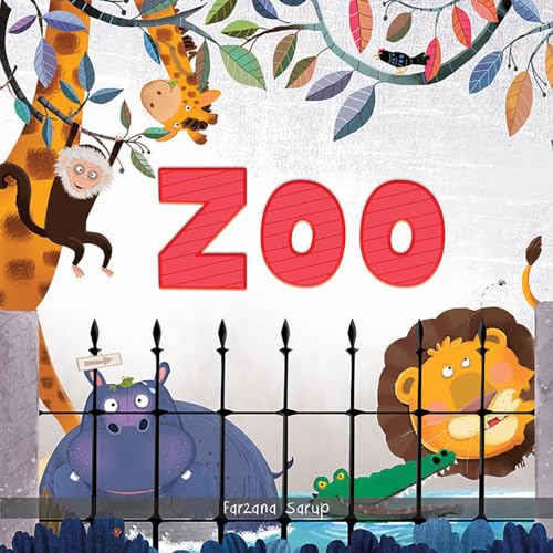 Zoo - Illustrated Book On Zoo Animals