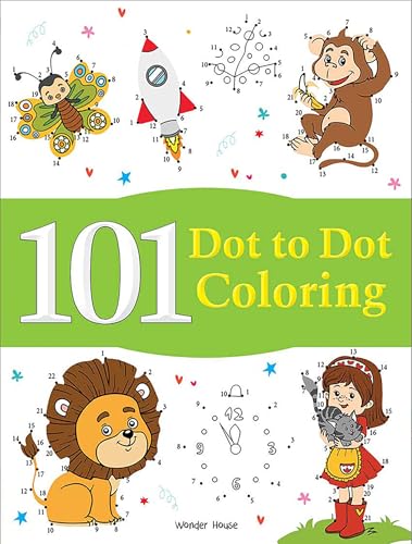 101 Dot To Dot Coloring: Fun Activity Book For Children