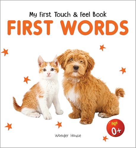 My First Book of Touch And Feel - First Words : Touch And Feel Board Book For Children