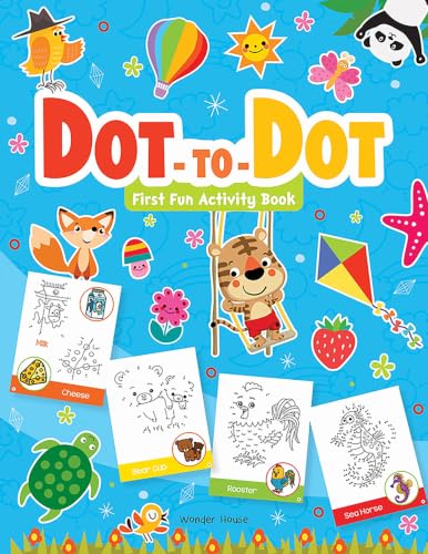 Dot To Dot : First Fun Activity Books For Kids
