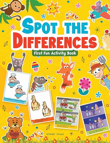 Spot The Difference : First Fun Activity Books For Kids
