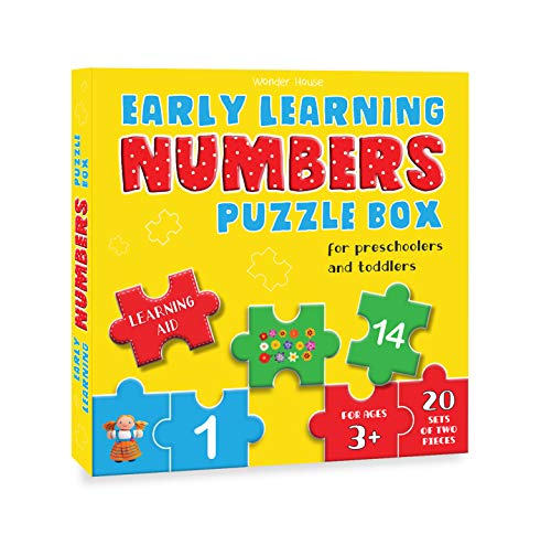 Early Learning Numbers Puzzle Box For Preschoolers And Toddlers - Learning Aid & Educational Toy (Jigsaw Puzzle for Kids Age 3 and Above)
