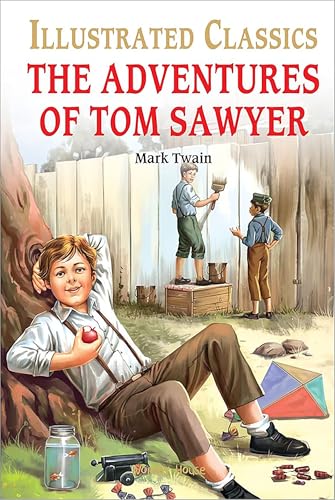 The Adventures of Tom Sawyer : llustrated Abridged Children Classic English Novel with Review Questions (Hardback