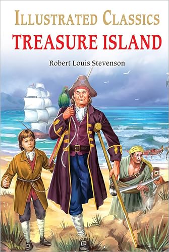 Treasure Island : llustrated Abridged Children Classic English Novel with Review Questions (Hardback)