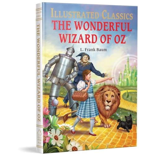 The Wonderful Wizard of Oz : llustrated Abridged Children Classic English Novel with Review Questions (Hardback)
