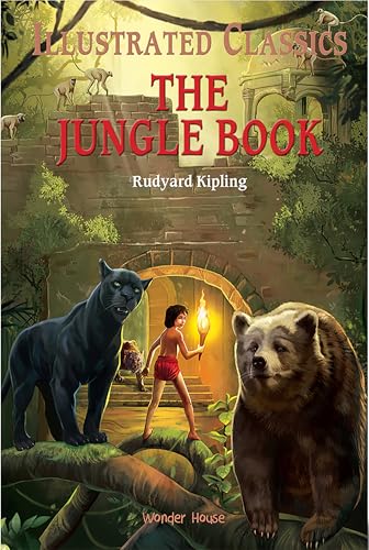 The Jungle Book: Illustrated Abridged Children Classic English Novel With Review Questions (Hardback)