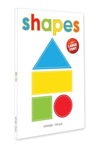 Shapes - Early Learning Board Book With Large Font : Big Board Books Series