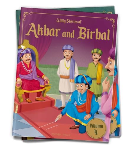 Witty Stories of Akbar and Birbal - Volume 4: Illustrated Humorous Stories For Kids