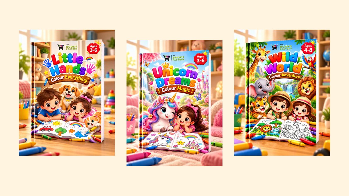How to Choose the Right Colouring Book for Your Child's Age (3 to 8 Years)